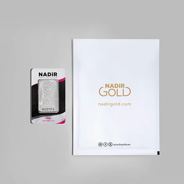100 gr Gram Külçe Gümüş 999,9 Fiyatları ve Özellikleri